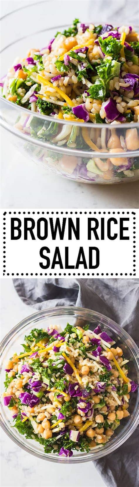 Brown Rice Salad - Green Healthy Cooking