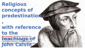 John Calvin Predestination Election WJEC A2 Ethics | Teaching Resources