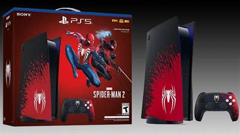 Limited Edition Spider-Man 2 PS5 Console Bundle Swings Into View And It Looks Amazing | HotHardware