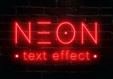 Neon text effect5 - Free Photoshop Brushes at Brusheezy!