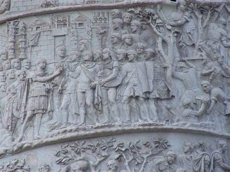 Trajans Column Detail Depicting Scene From the Dacian Wars… | Flickr