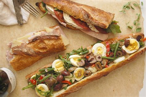 3 Classic French Baguette Sandwich Recipes