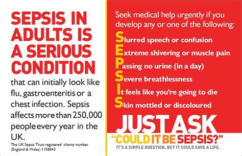 September is Sepsis Awareness Month - Priory Dental Care