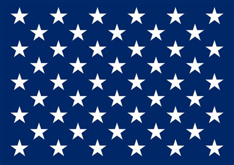 Template For Stars On American Flag