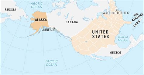 Map Of Alaska And Russia Border - Umpqua National Forest Map