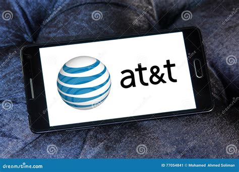 Att mobile operator logo editorial photo. Image of logos - 77054841