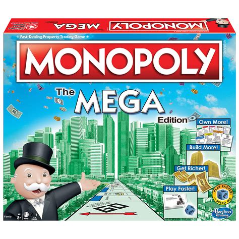 Winning Moves Games Monopoly The Mega Edition- Buy Online in United ...