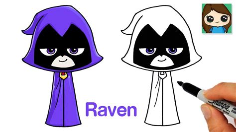 How to Draw Raven | Teen Titans Go (New)