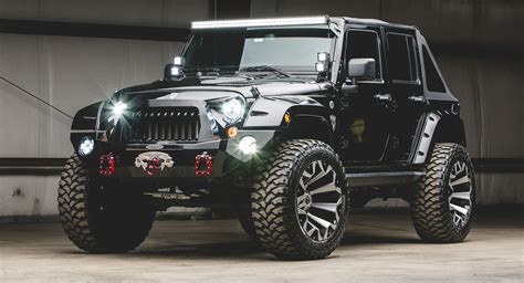 Heavily Modified 2017 Jeep Wrangler Is A Devilish Off-Roader | Carscoops