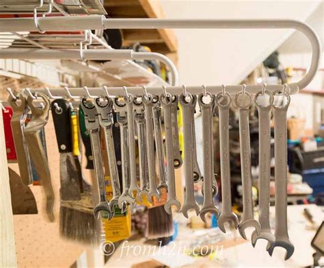 Tool Storage Ideas: 15 Of The Best Ways to Organize Tools | Tool organization, Wrench organizer ...