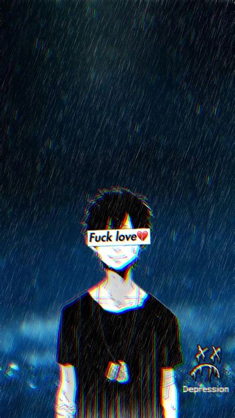 Sad Anime Boy Glitch Aesthetic : Aesthetic Anime Boy Wallpapers | George Morris