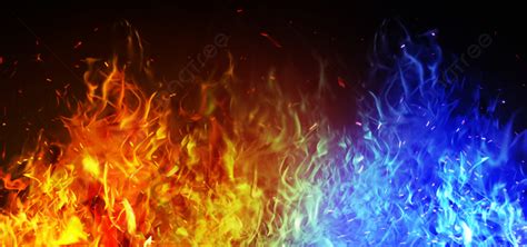 Fire Flame And Blue Background Hd, Fire Flame, Blue Fire, Fire Background Background Image And ...