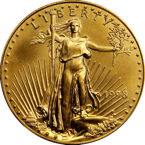 Value of 1998 $10 Gold Coin | Sell .25 OZ U.S.A. Gold Eagle