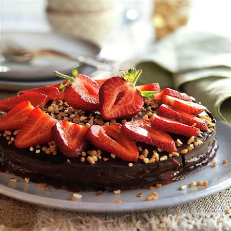 Encadenar eslogan Gestionar pastel de chocolate y fresas receta desempleo alma Intervenir