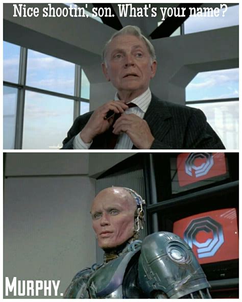 Robocop (1987) Favorite Movie Quotes, Favorite Movies, Peter Weller, Blue Haired Girl, Two ...