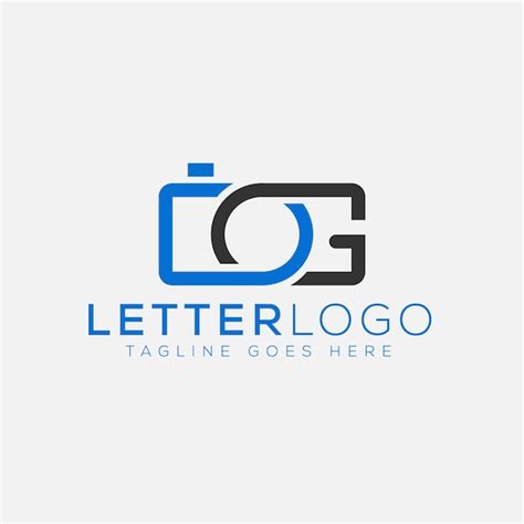 Premium Vector | Dg logo design template vector graphic branding element