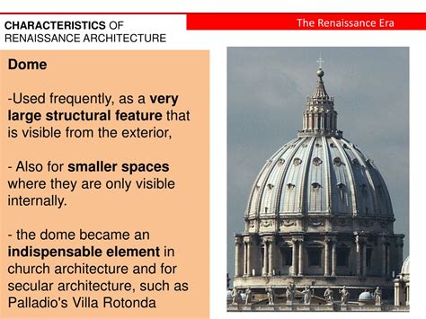 Renaissance Architecture Characteristics - Gloria Bernita