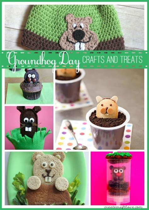 Groundhog Day Crafts and Treats