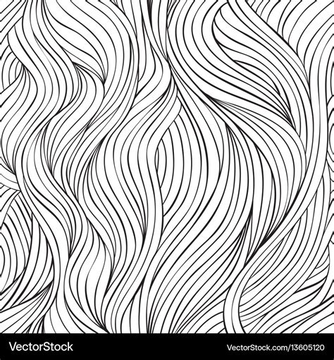 Curved lines pattern Royalty Free Vector Image