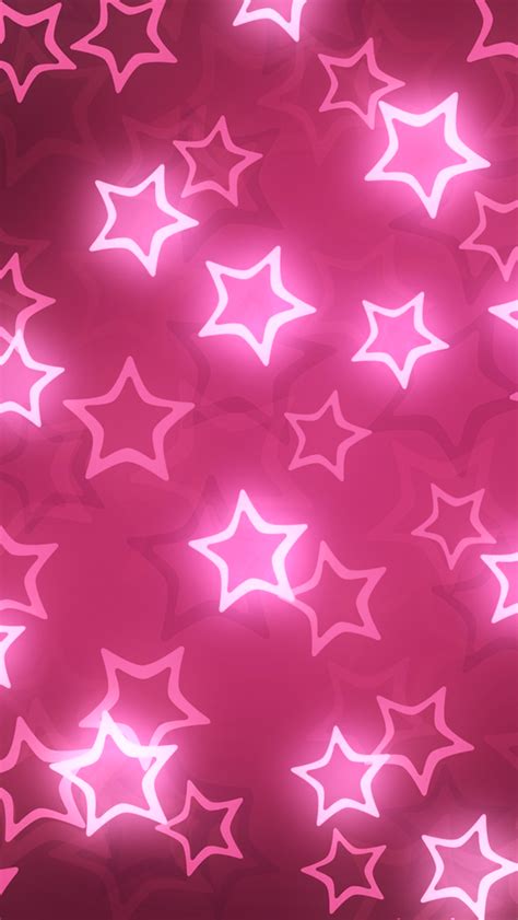 Pink Shiny Stars. iPhone Wallpapers Stars Pattern. Tap to check out ...