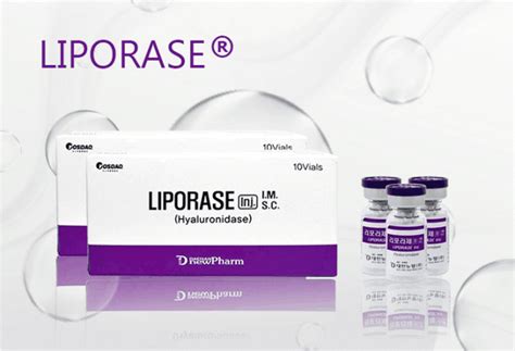 Korea Liporase Hyaluronidase For Dissolving Dermal Filler 10 Vials