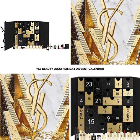 YSL Beauty 2022 Holiday Advent Calendar - BeautyVelle | Makeup News