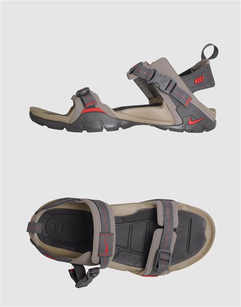 Nike Sandals in Gray for Men (grey) | Lyst