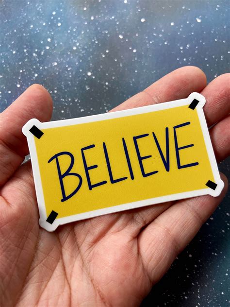 RePop Gifts | Believe - Ted Lasso Locker Room Sign Inspired Vinyl Decal