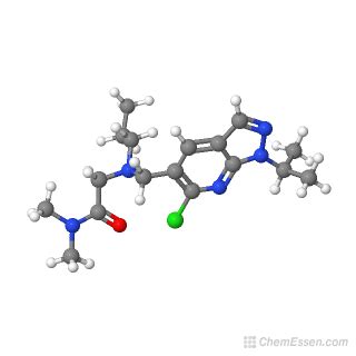 2-({[6-chloro-1-(propan-2-yl)-1H-pyrazolo[3,4-b]pyridin-5-yl]methyl}(propyl)amino)-N,N ...