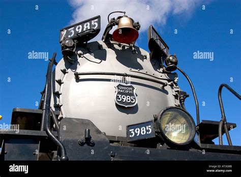 Historic Challenger locomotive steam engine during September 2005 visit to Boise, Idaho Stock ...