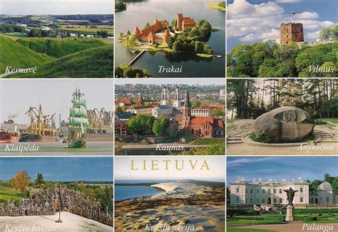 postcards2lufra: Tourist Attractions in Lithuania