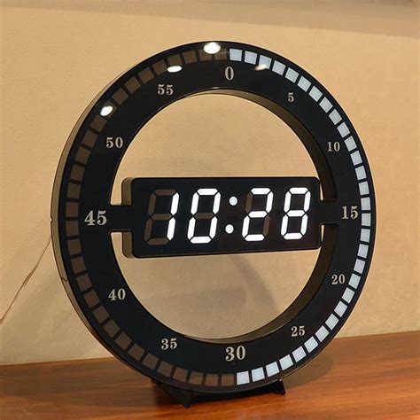 Aliexpress.com : Buy Adjust Brightness Digital Led Display Desktop Table Clock Creative Mute ...