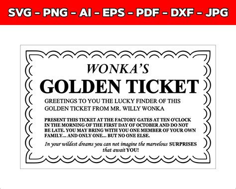 Wonka Bar Golden Ticket 2024 - Babs Marian