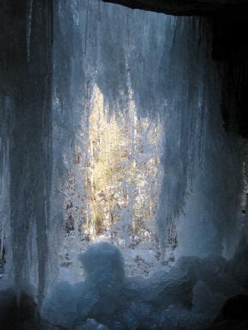 Transylvania County - Frozen Waterfall