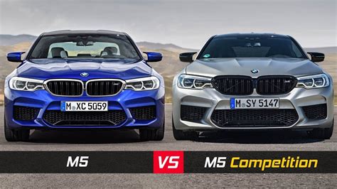 2019 BMW M5 Vs M5 Competition See The Differences - YouTube