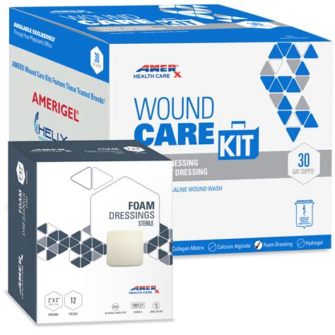 AMERX Wound Care Kit - Foam Dressing | AMERX Health Care