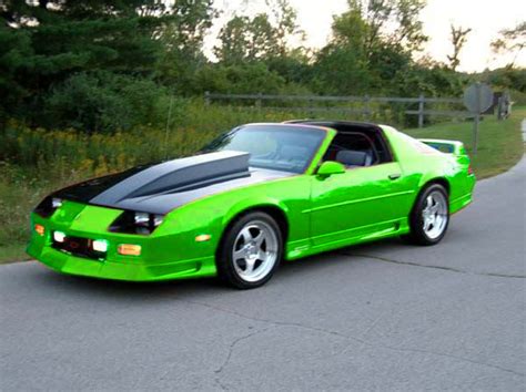 Bright Green Auto Paint Colors