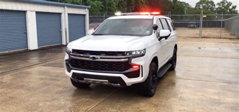 Check Out The Emergency Lights For The 2021 Chevy Tahoe PPV