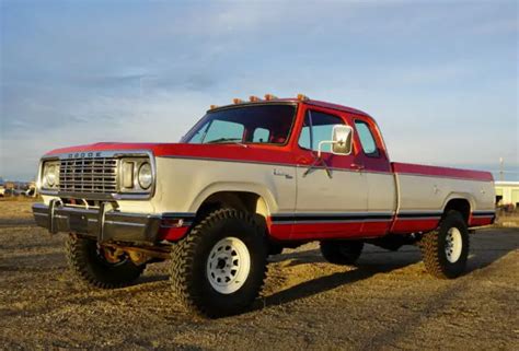 RARE 1977 Dodge Power Wagon, Adventurer 100, 4x4, Original for sale: photos, technical ...