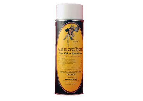 Aerothor Flea Adulticide & IGR Aerosol Flea Control Spray