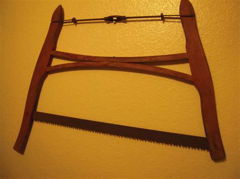 Antique Primitive Buck Wood Hand Farm Saw 34 Long For Sale | Antiques.com | Classifieds