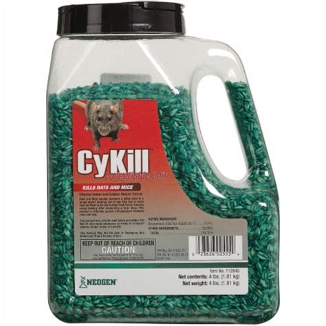 CyKill Seed Meal Bait Rat And Mouse Poison, 4 Lb. 112840, 1 - Kroger