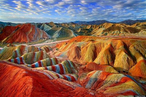 The Rainbow Mountains Of China Are Earth's Paint Palette