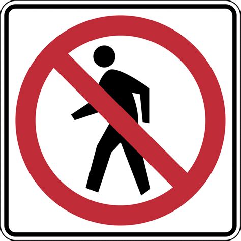 Prohibited for pedestrians clipart 20 free Cliparts | Download images on Clipground 2024