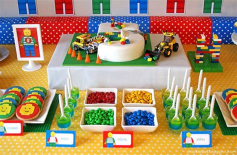 Lego Inspired Birthday Party Ideas | Photo 1 of 22 | Lego geburtstagsparty, Kindergeburtstag ...