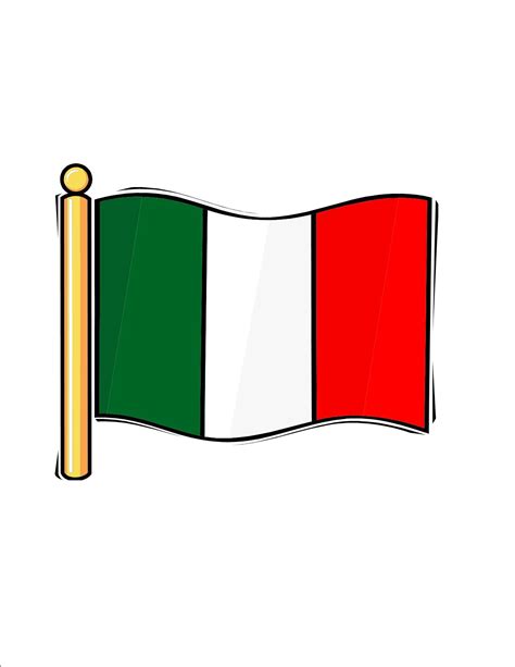 Italian Flag Image - Cliparts.co