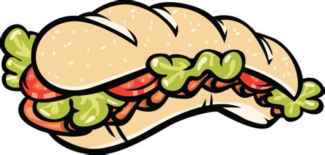 Free Sub Sandwich Clipart in AI, SVG, EPS or PSD