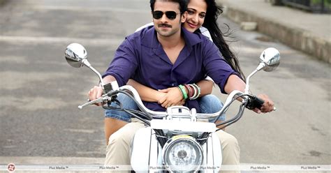 Prabhas with Anushka Shetty In Mirchi Movie Stills