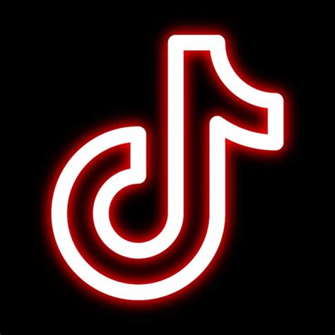 TikTok neon icon | Iphone photo app, Wallpaper iphone neon, App icon design