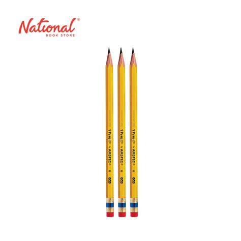 T PENCIL NO.3 WOODEN PENCILS REGULAR HEXAGONAL 3S - SCHOOL & OFFICE SUPPLIES